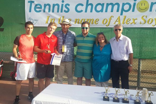 BOG 2015 – The Soyka family hosted the annual Alex U. Soyka Tennis Tournament