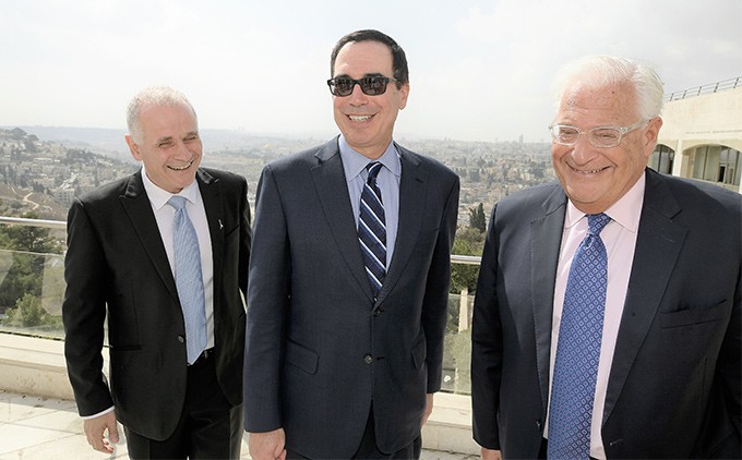 Hebrew University Hosts U.S. Treasury Secretary Mnuchin