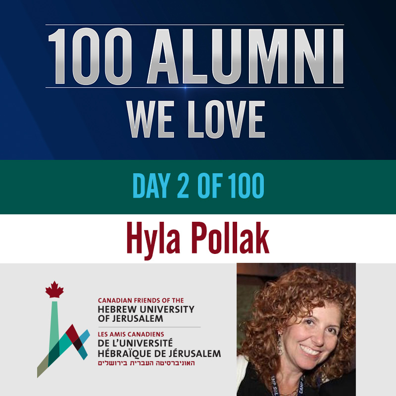 CFHU-100Alumni-Day2-Hyla-Pollak 100 Alumni We Love - Hyla Pollak