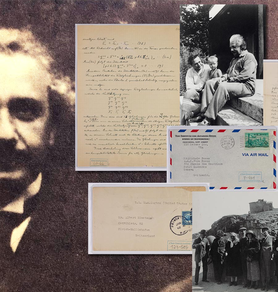 Einstein - New manuscripts delivered to Hebrew U
