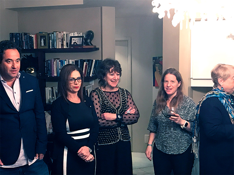 MONTREAL - CFHU National Chair hosts Shabbat dinner in honour of HU’s pioneering Dean of School of Social Work