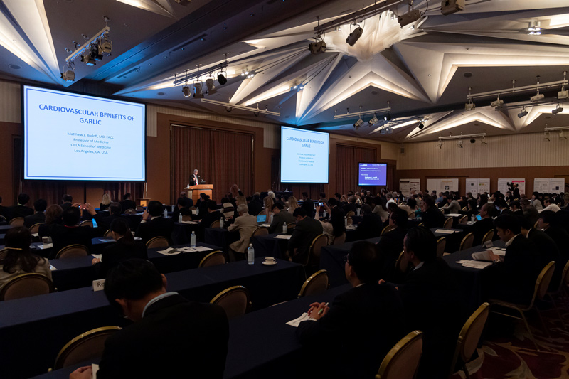 Recent research results were revealed to a crowd of around 200 delegates at the International Garlic Symposium held for the first time in Japan — in Hiroshima — in late May.