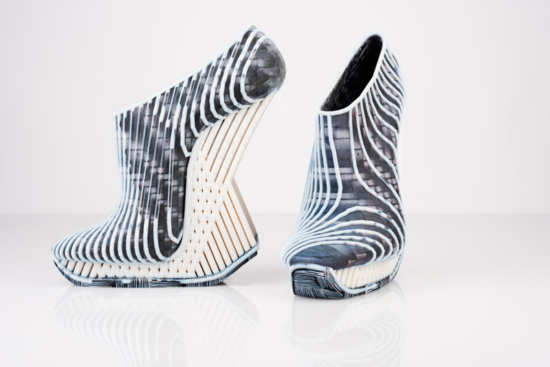 Woven 3D Print Shoes