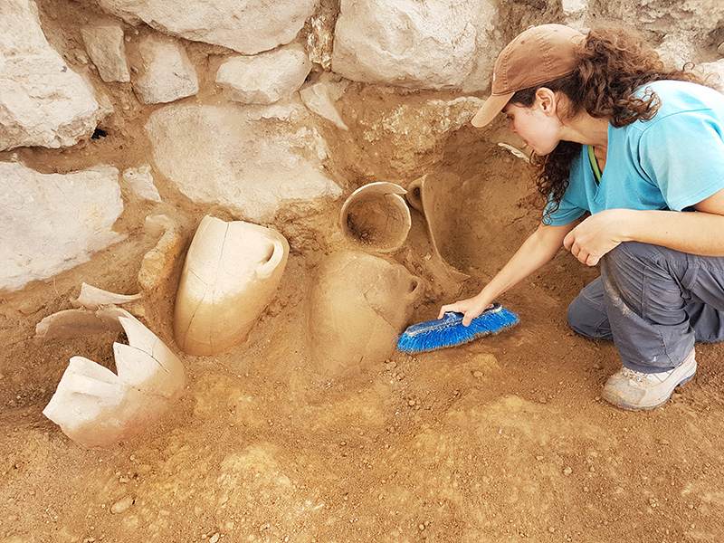 Archaeologist unearths ancient vessels