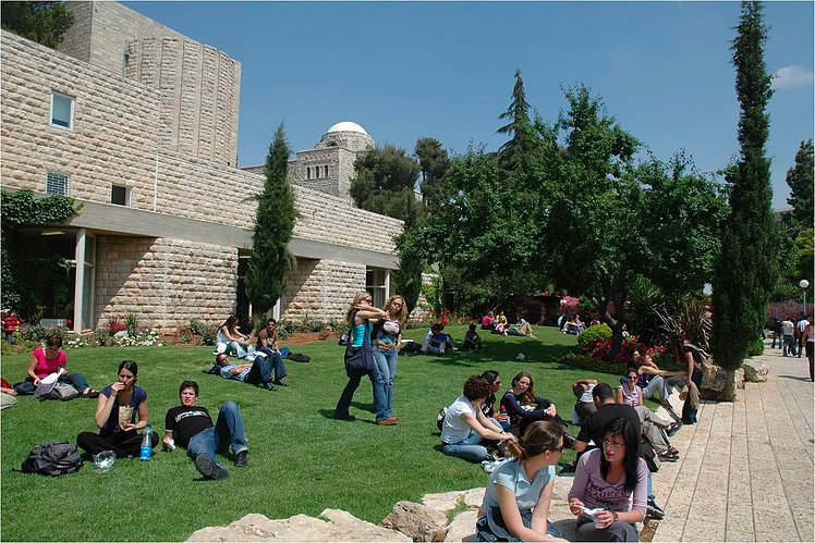 Students at Hebrew University
