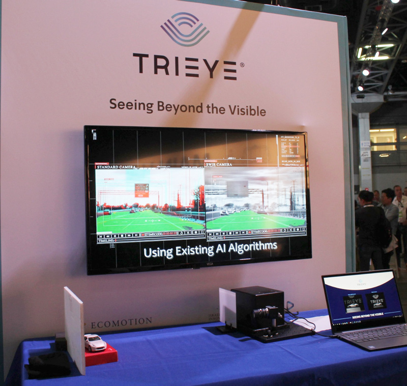 TriEye’s demo at the 2019 Ecomotion conference and exhibition.