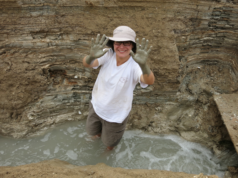 Yael Ebert from the Institute of Earth Sciences at Hebrew University