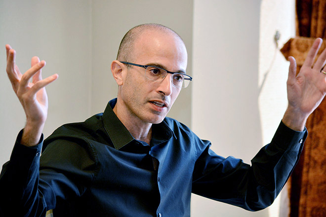 Yuval Noah Harari, author of “Sapiens: A Brief History of Humankind” and “Homo Deus: A Brief History of Tomorrow”