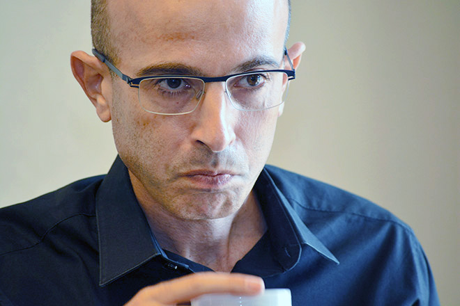 Yuval Noah Hararia, a professor of history at the Hebrew University of Jerusalem