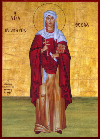 Icon of St. Thecla.