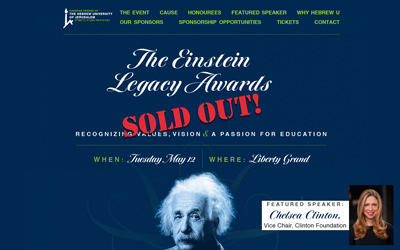 TORONTO - Einstein Legacy Awards - May 12, 2015