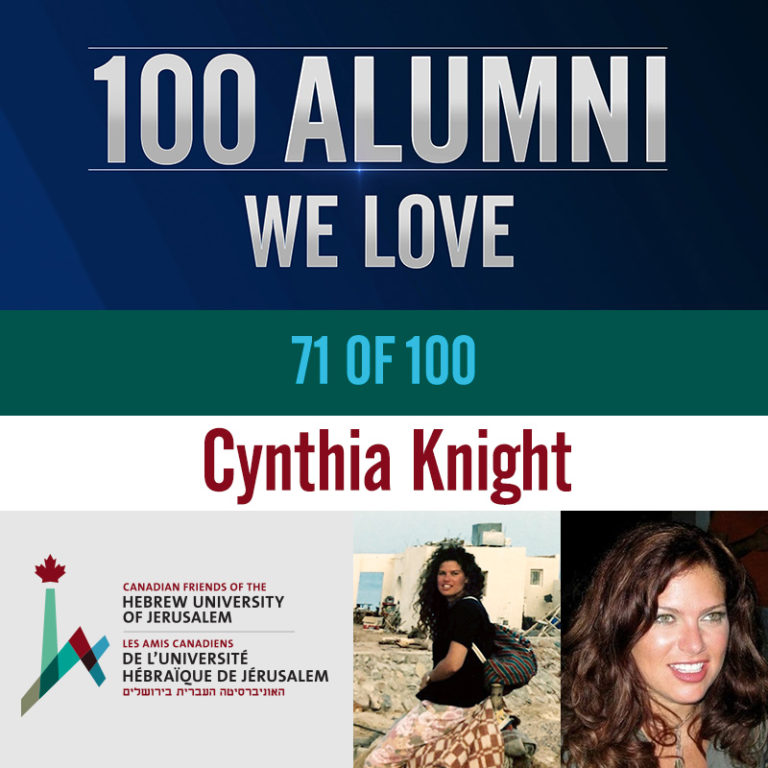 Cynthia Knight – Alumni Spotlight #71
