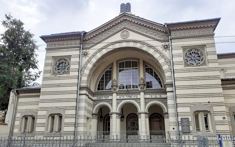 The Choral Synagogue in Vilnius, July 2019