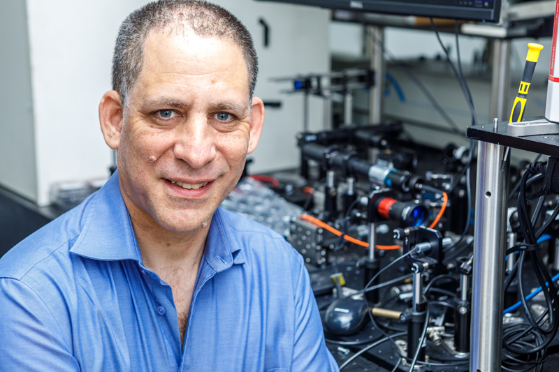 Hebrew University's Prof. Uriel Levy, on whose research TriEye is based