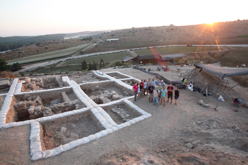 Temple at Tel Lachish / Courtesy of the Fourth Expedition to Lachish