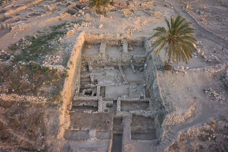 The area of the Tel Megiddo site supplied most of the samples for the aDNA study.