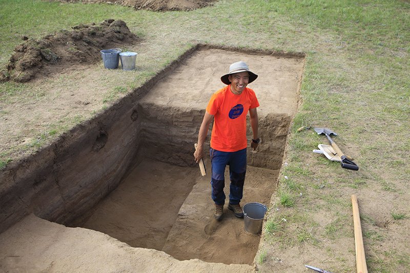 Excavations of the Northern Line of the Great Wall of China.