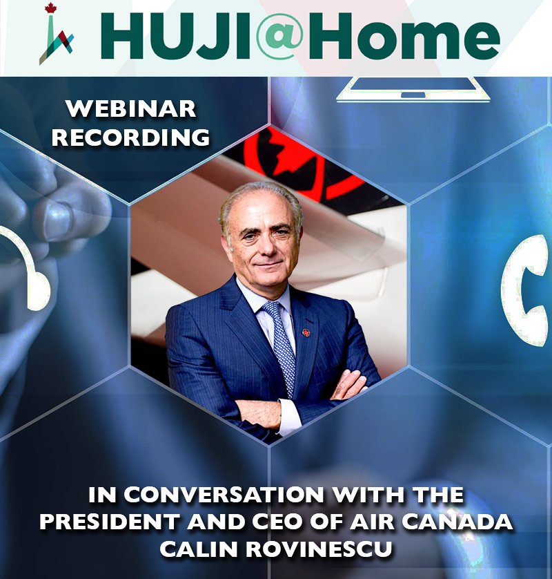 WEBINAR – In Conversation with the President and CEO of Air Canada, Calin Rovinescu