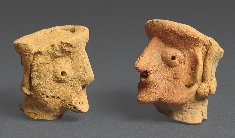 Images of Yahweh? Ancient figurines of people found at Tel Motza.