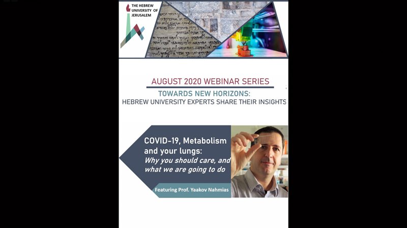 COVID-19, Metabolism and Your Lungs: Why You Should Care, and What We Are Going to Do About It
