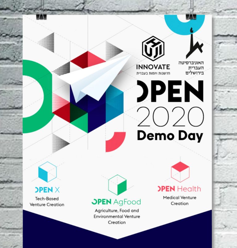 WEBINAR – OPEN 2020 Demo Day by HUJI Innovate