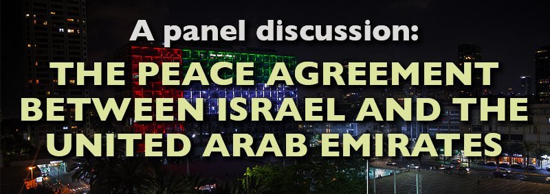 On Aug. 23, CFHU held a webinar about the peace agreement between Jerusalem and Abu Dhabi.