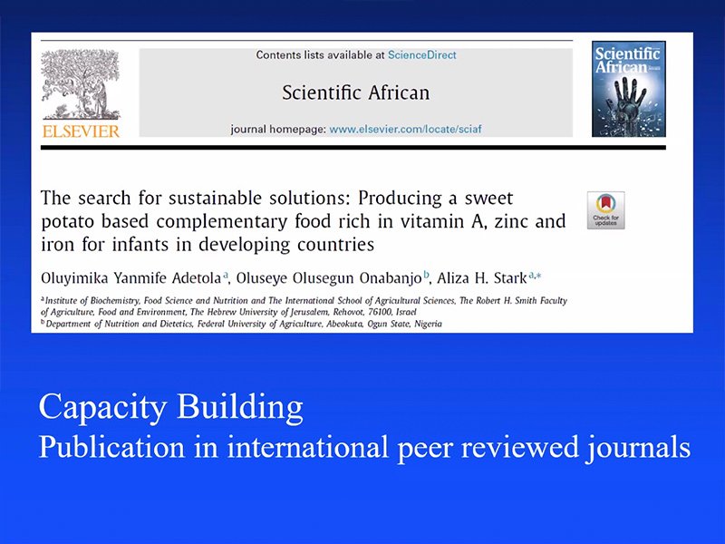 Improving Nutrition in the Developing World: The Search for Sustainable Solutions