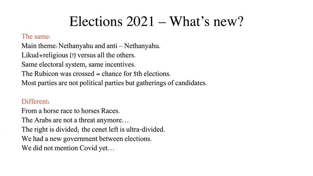The Electing People: 4 Elections in 2 Years, featuring Prof. Gideon Rahat