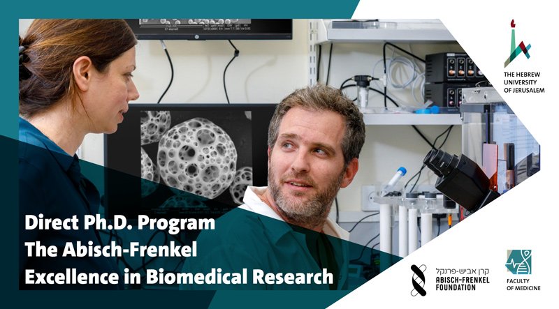 Direct Ph.D. Program: The Abish-Frenkel Excellence in Biomedical Research Program, Molecular Drivers of Disease