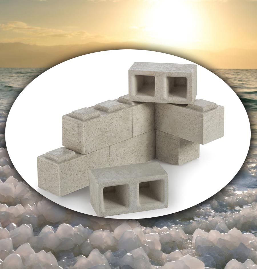 HU Professor creates bricks from salt: The building material of the future?