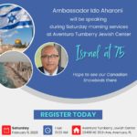 Ambassador Ido Aharoni speaking in Florida: "Israel at 75".
