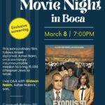 Movie Night in Boca: "Exodus 91 - The untold story of Operation Solomon"