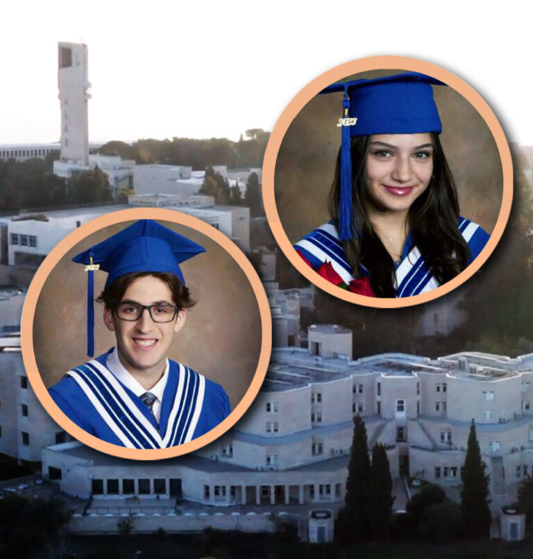 Congratulations to Jordan and Klara, 2023 recipients of the Hebrew University Award from Gray Academy!