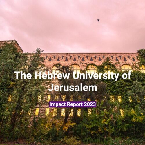 The Hebrew University of Jerusalem - Impact Report 2023