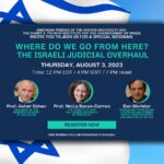WEBINAR: Where Do We Go From Here? The Israeli Judicial Overhaul