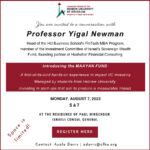 MONRREAL - Join us for a conversation about Impact Venture Capital Investing with Prof. Yigal Newman