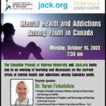 TORONTO - Mental Health and Addictions Among Youth in Canada: An evening of learning and discussion
