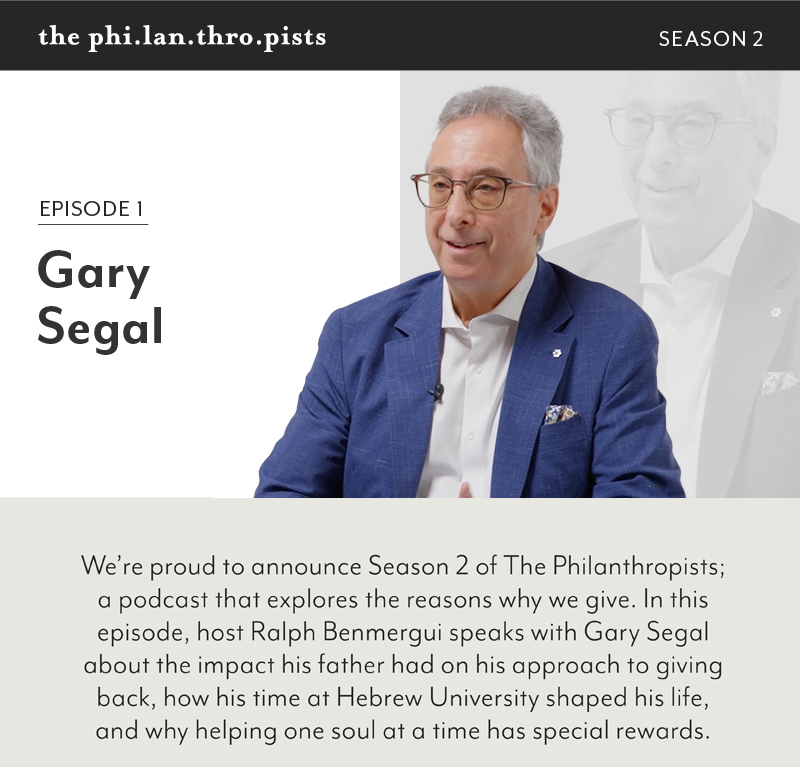 The Philanthropists Season 2, Episode 1 - Gary Segal