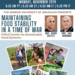 WEBINAR - Maintaining Food Stability In A Time Of War