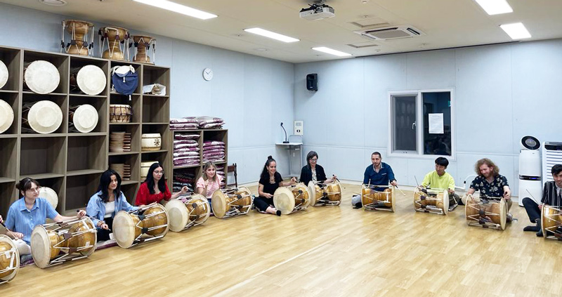 Drumming in Korea