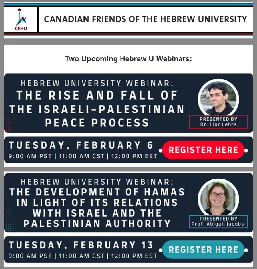 CFHU January 2024 Newsletter - Upcoming Webinars, Top Discoveries, Events, Videos, and more