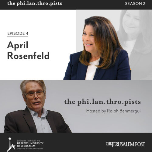 CFHU presents The Philanthropists with April Rosenfeld