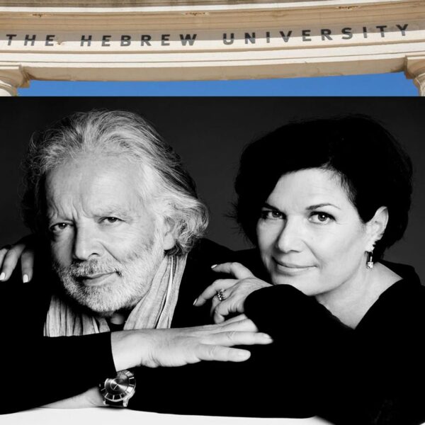 ‘Philanthropy starts with curiosity’ - Pnina and Marcel Pinchevsky discuss Israel, Hebrew University, and the value of giving.