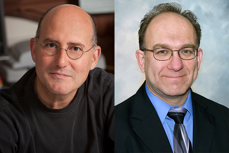 L-R: Prof. Edward H. Kaplan and Prof. Evan Morris, Yale University