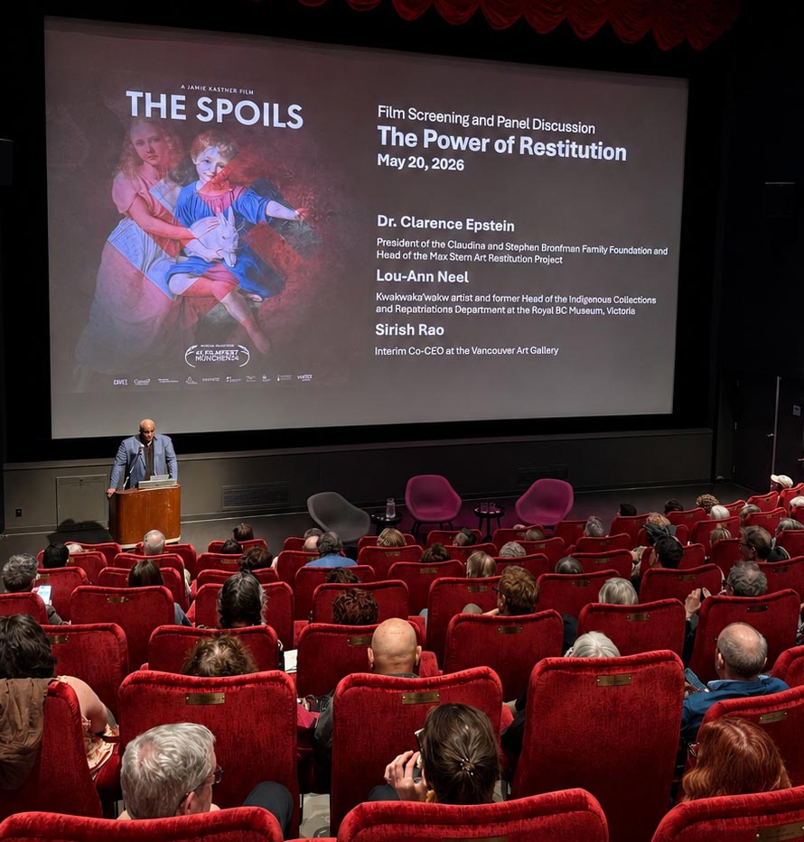 Art, Memory, and Justice: A Powerful Sold-Out Evening in Vancouver
